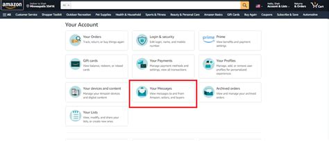 amazon seller how to check that messages are getting torugh